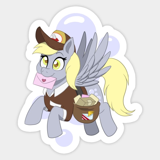 Derpy Hooves Sticker by SkyBlueArts